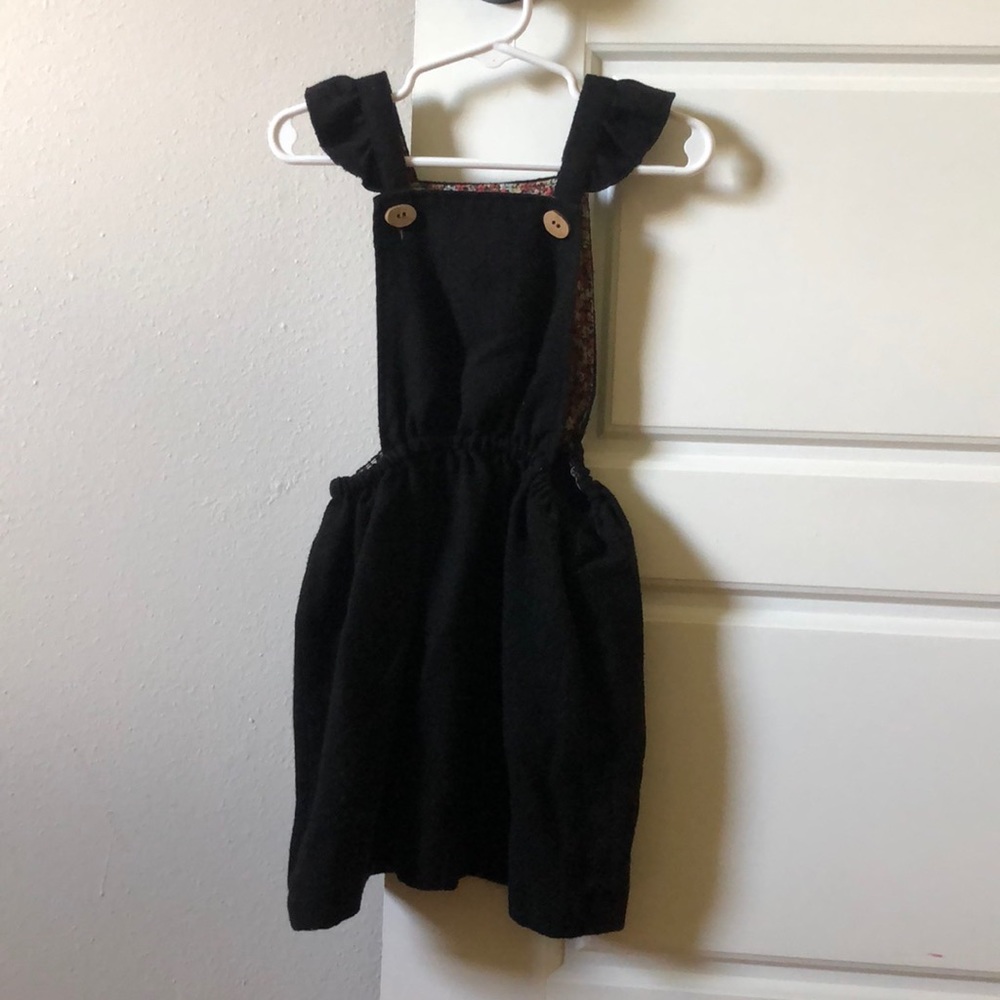 Black Zara toddler girls dress